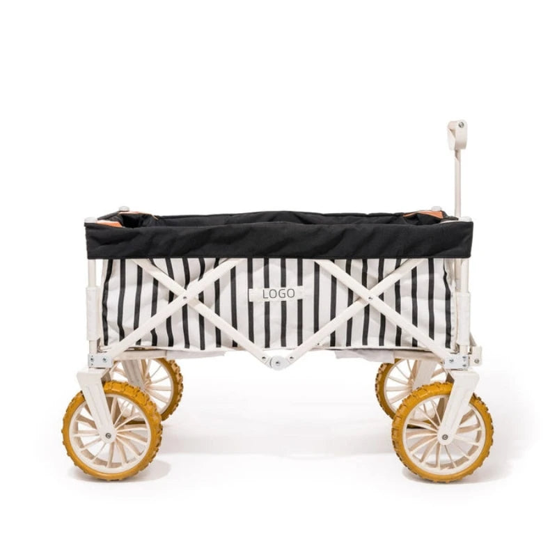 Beach Cart - Laurens Navy Stripe