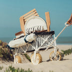 Beach Cart - Laurens Navy Stripe